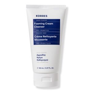 Korres Greek Yoghurt Foaming Cream Cleanser 5.07 fl oz (150mL). New Sealed